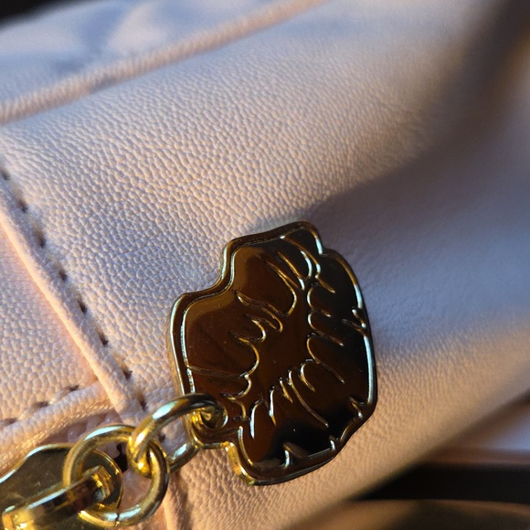 Betsey Johnson Rare Pink Quilted Backpack with Butterfly Wings! - Picture 5 of 8